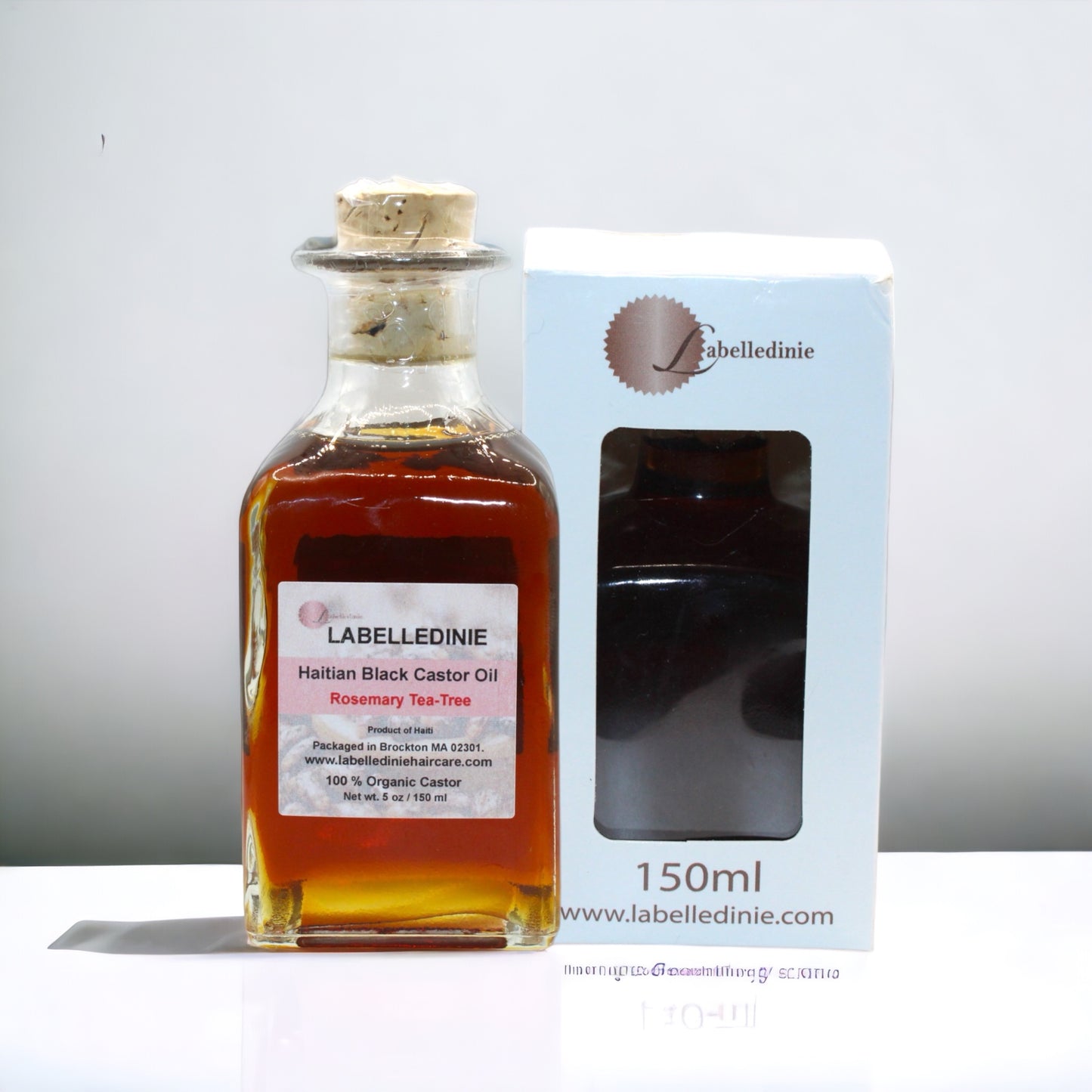 Haitian Black Castor- Peppermint/Lavender