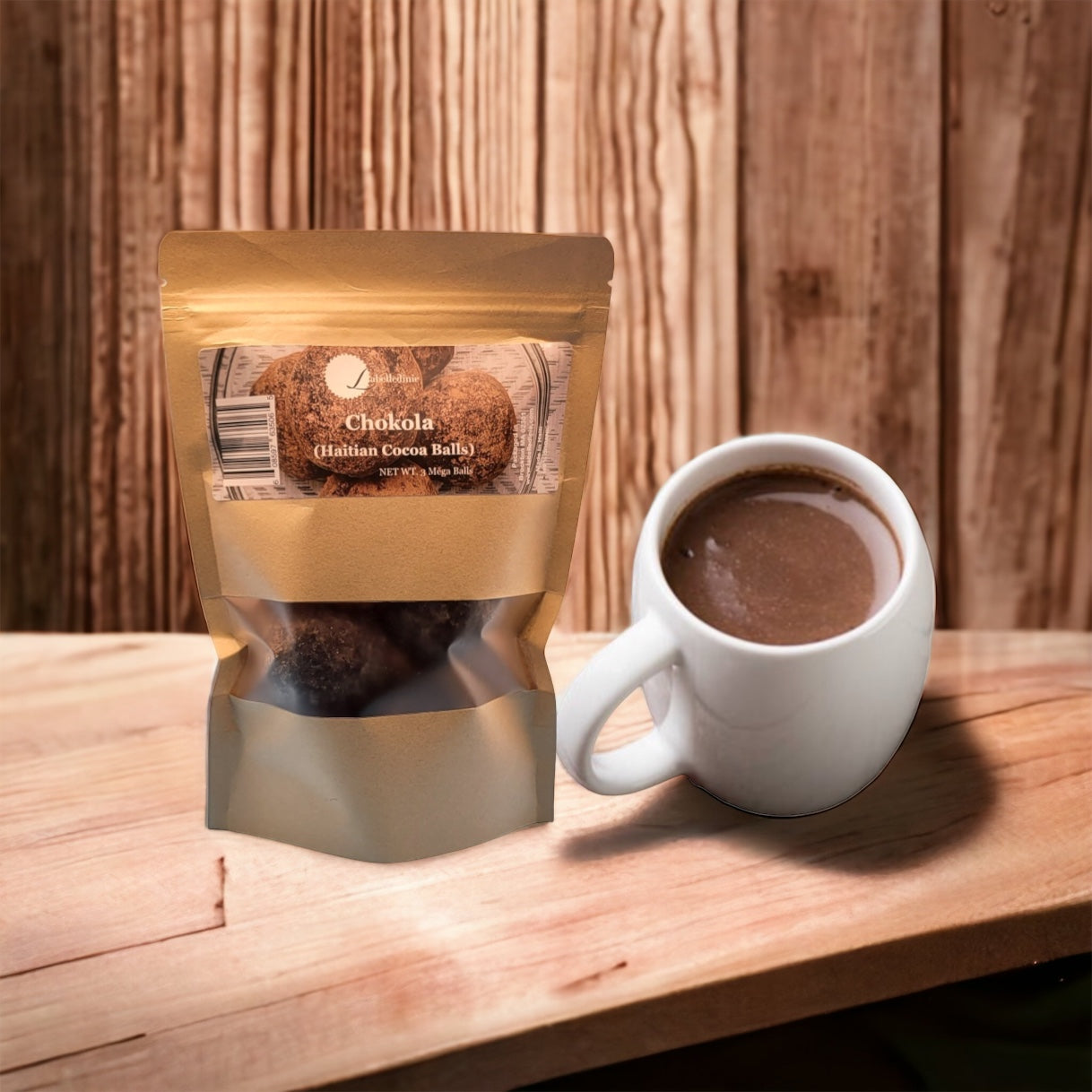 Haitian Cocoa Balls (Chokola)